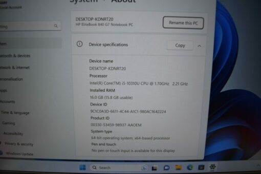 HP Elitebook 840 G7 14"