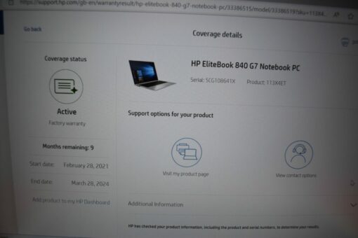 HP Elitebook 840 G7 14"