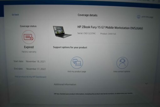HP Zbook Fury G7
