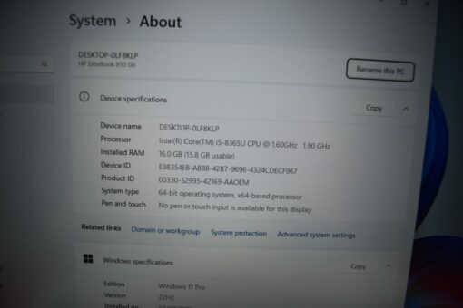 HP Elitebook 840 G6