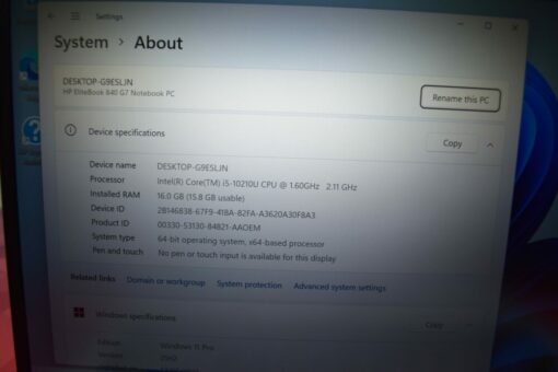 HP Elitebook 840 G7 14"