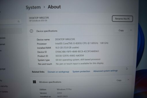 HP Elitebook 840 G6