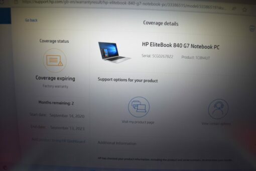 HP Elitebook 840 G7 14"