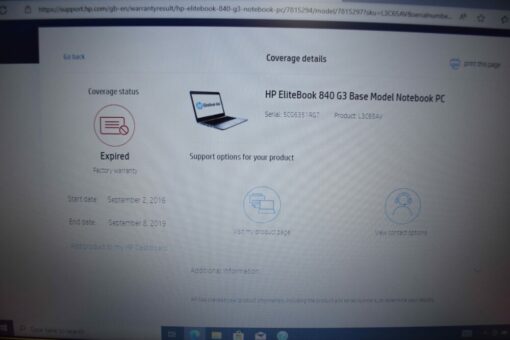 HP Elitebook 840 G3