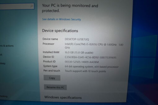 HP Elitebook 840 G6 14" i5 8th Gen RAM 16GB SSD 512GB