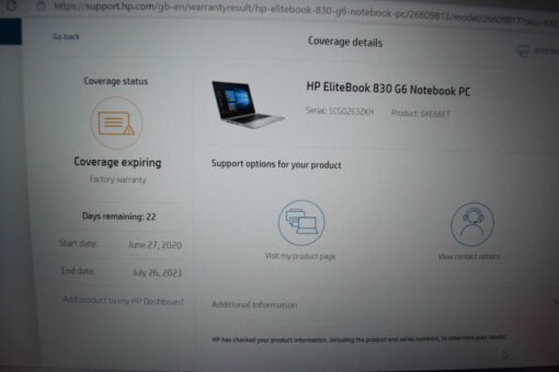 HP Elitebook 830 G6