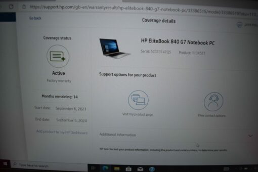 HP Elitebook 840 G7 14"