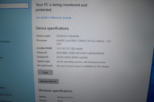 Dell Precision 5540 15.6" i7 9th gen