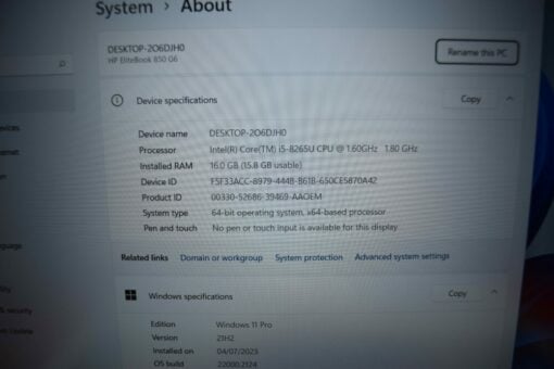 HP Elitebook 840 G6