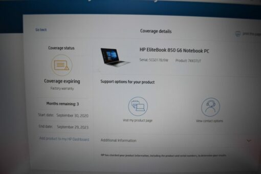 HP EliteBook 850 G6