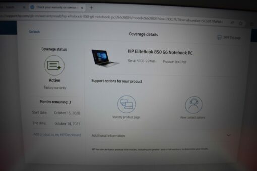 HP EliteBook 850 G6