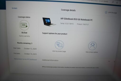 HP EliteBook 850 G6