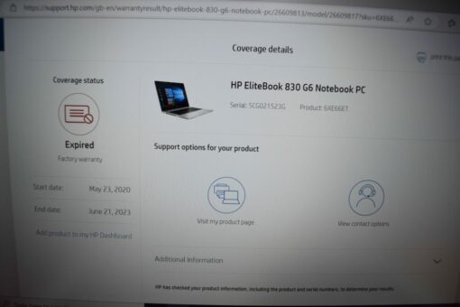 HP Elitebook 830 G6