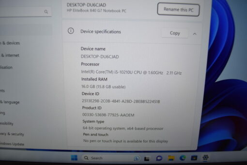 HP Elitebook 840 G7 14"