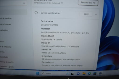 HP Elitebook 840 G7 14"