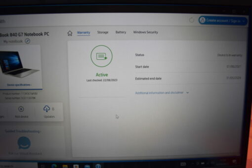 HP Elitebook 840 G7 14"