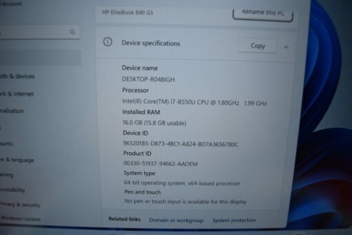 HP Elitebook  840 G5