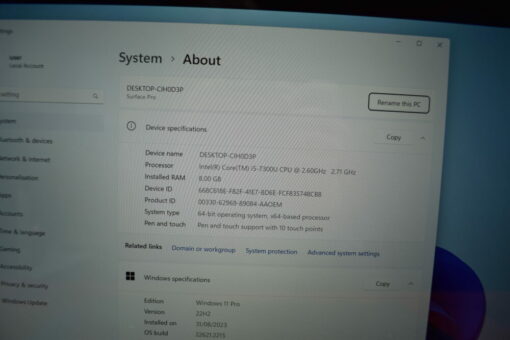 Microsoft Surface Pro5
