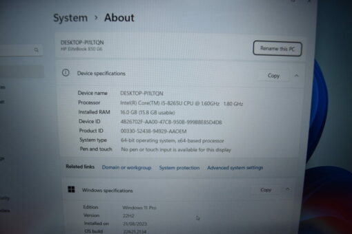 HP Elitebook 840 G6