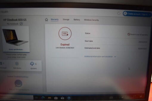HP Elitebook 830 G5 13.3"