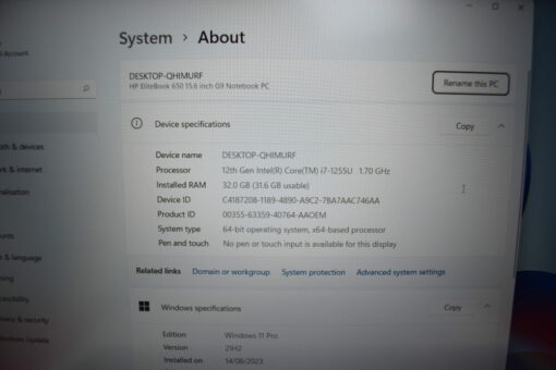HP Elitebook 650 G9