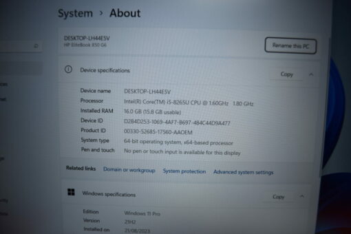 HP Elitebook 840 G6