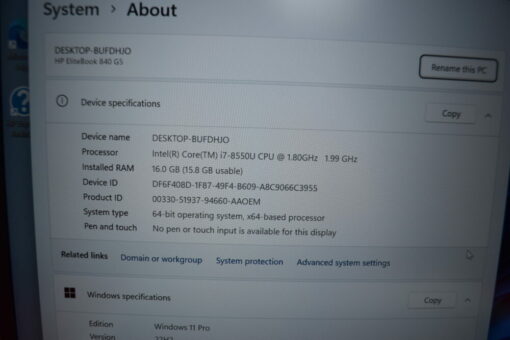 HP Elitebook  840 G5