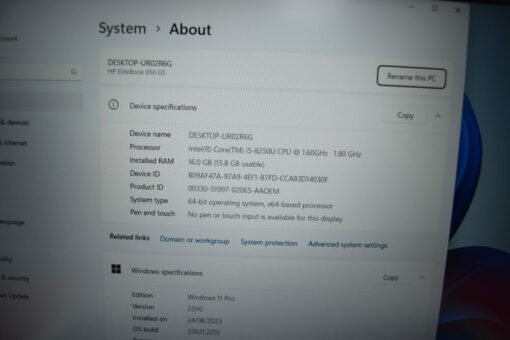 HP Elitebook 840 G6