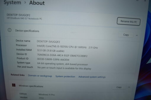 HP Elitebook 840 G7 14"