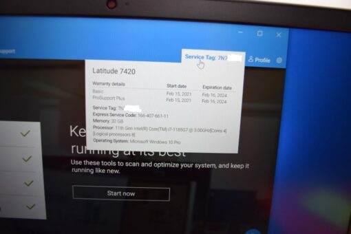 DELL Latitude 7420 14" i7 11th Gen
