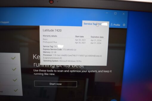 DELL Latitude 7420 14" i7 11th Gen