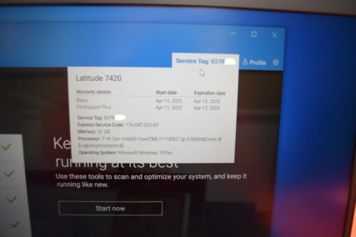 DELL Latitude 7420 14" i7 11th Gen