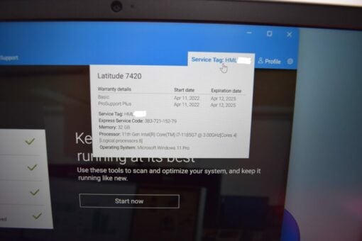 DELL Latitude 7420 14" i7 11th Gen