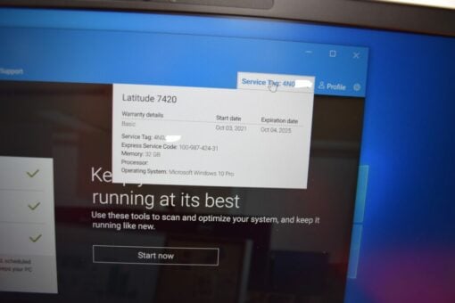DELL Latitude 7420 14" i7 11th Gen
