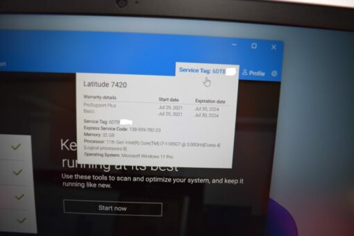 DELL Latitude 7420 14" i7 11th Gen