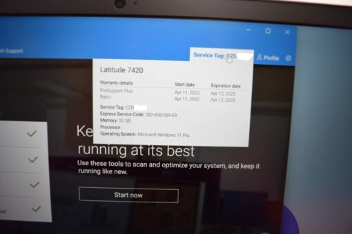 DELL Latitude 7420 14" i7 11th Gen