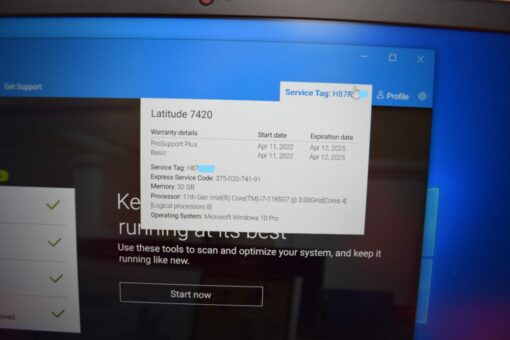 DELL Latitude 7420 14" i7 11th Gen
