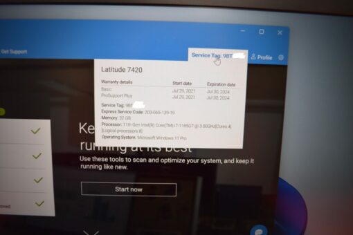 DELL Latitude 7420 14" i7 11th Gen