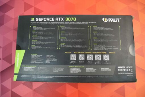 Palit GeForce RTX 3070 Gaming Graphics Card