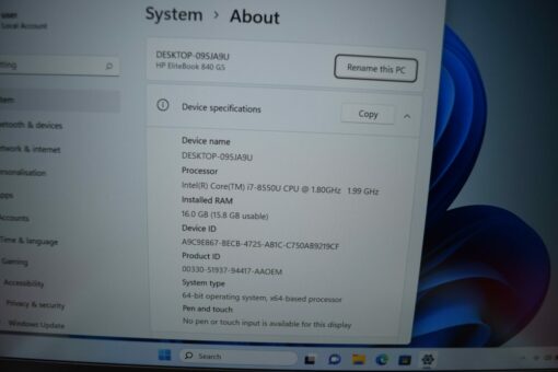 HP Elitebook  840 G5