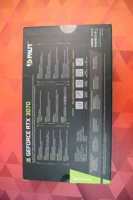 Palit GeForce RTX 3070 Gaming Graphics Card