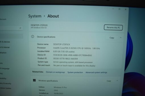 HP Elitebook 850 G5