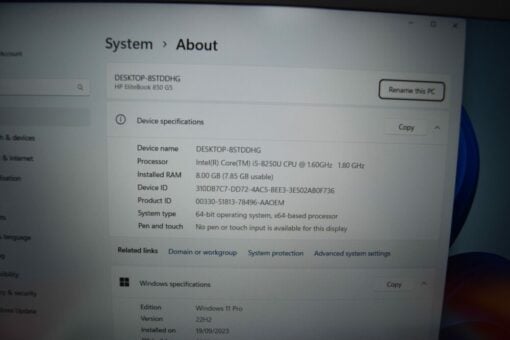 HP Elitebook 850 G5