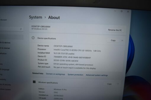 HP Elitebook 850 G5
