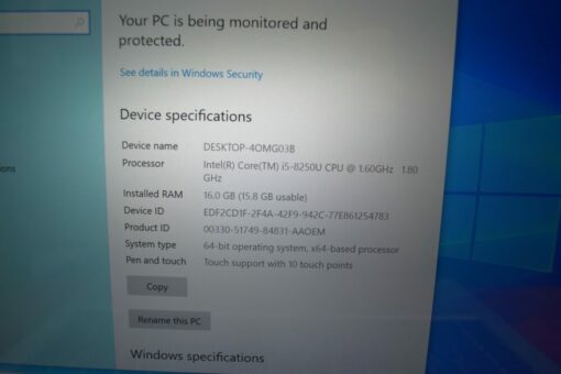 HP Elitebook 840 G6 14" i5 8th Gen RAM 16GB SSD 512GB