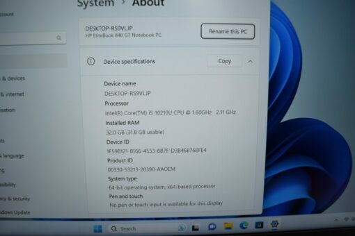 HP Elitebook 840 G7 14"