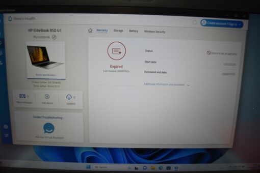 HP Elitebook 850 G5