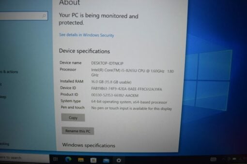 HP Elitebook 840 G6 14" i5 8th Gen RAM 16GB SSD 512GB