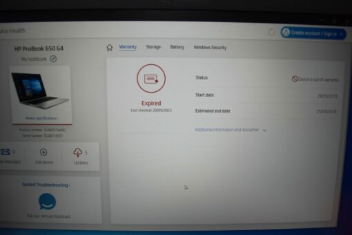 HP Probook 650 G4