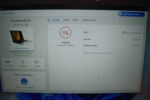 HP Elitebook 850 G5